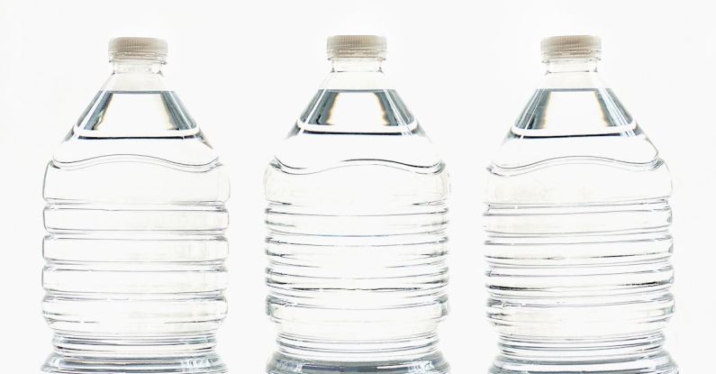 Water Bottles - Three Clear Water Bottles