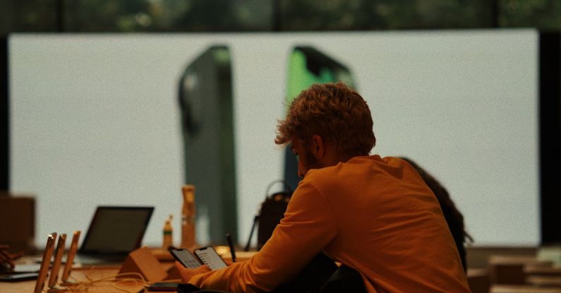 Gadgets Store - Man Holding Smartphones