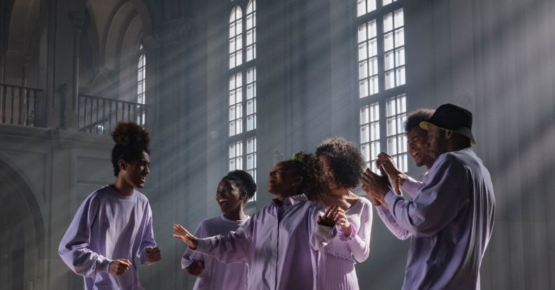 Members Deals - Group of People in Lilac Uniform Doing Church Service