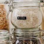 Zero Waste - Clear Glass Jars Filled With Cereals