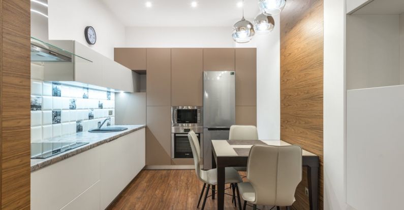 Small Space - Contemporary Small Kitchen Design